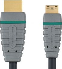 Кабель Bandridge BVL1502 HDMImini(m)-HDMI(m)