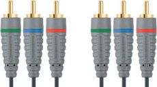 Кабель Bandridge BVL3302 3RCA(m)-3RCA(m)