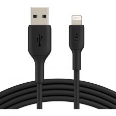 Кабель Belkin CAA001bt1MBK USB - Lightning черный 1 м