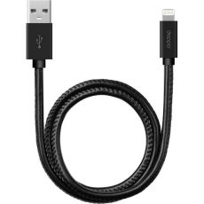 Кабель Deppa 72266 USB - Lightning черный 1,2 м