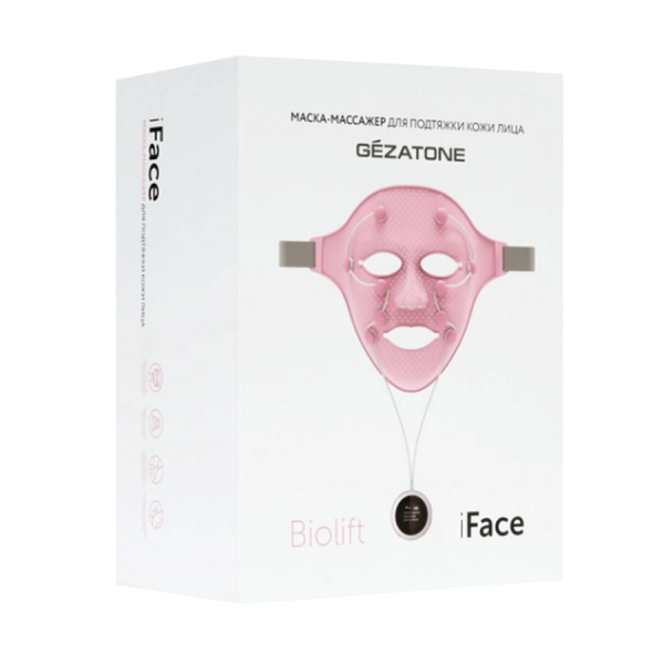 Массажер Gezatone Biolift iFace розовый