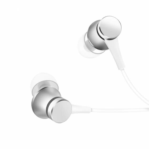 Наушники Xiaomi Mi In-Ear Basic вкладыши, серебристый