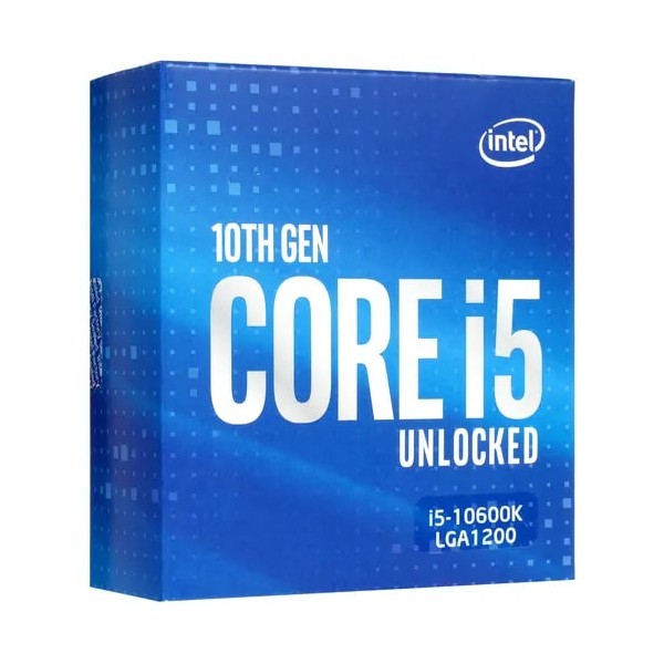 Процессор Intel Core i5-10600K 4.1-4.8 ГГц BOX (без кулера)