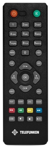Ресивер DVB-T2 TELEFUNKEN TF-DVBT202